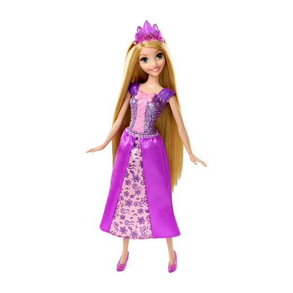 Poupée Princesses Disney Paillettes : Raiponce - Mattel-CFF68