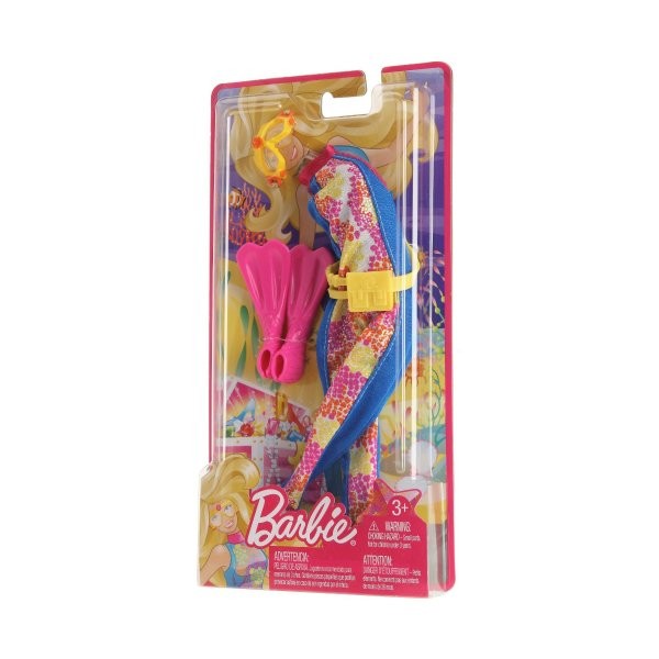Vêtements pour poupée Barbie Les métiers : Plongeuse - Mattel-N4862-W3755