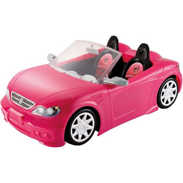 Voiture Barbie : Cabriolet Rose - Mattel-DGW23