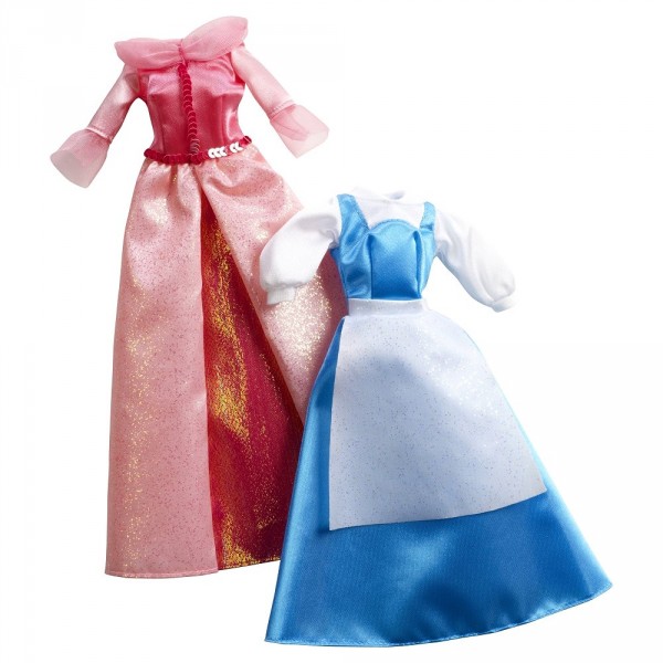 Robes à paillettes Princesses Disney : Belle - Mattel-Y5102-Y5105