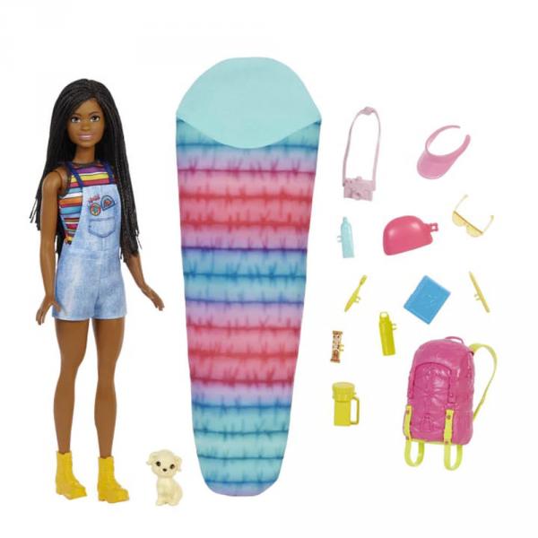 Poupée Barbie : Barbie Brooklyn Camping - Mattel-HDF74