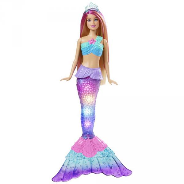 Poupée Barbie : Sirene Lumieres De Reve - Mattel-HDJ36