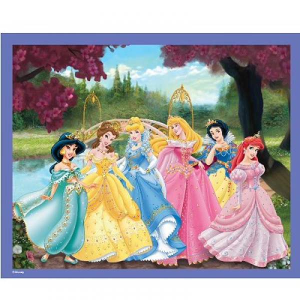 Puzzle 60 pièces - Princesses Disney : Les Princesses - MB-32635-06850