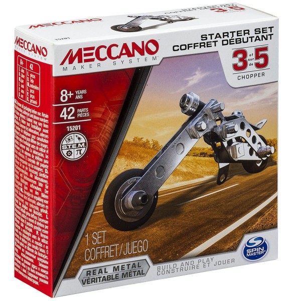 Meccano Coffret débutant 2016 : Chopper - Meccano-6026713-20070932
