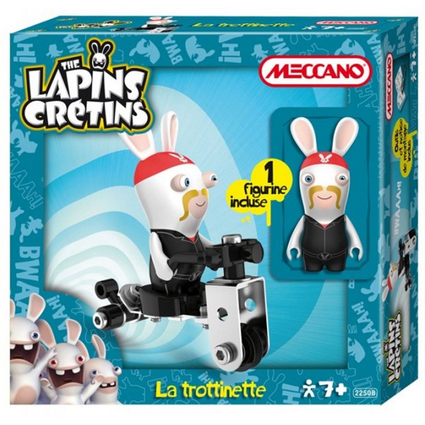Meccano Lapins crétins : La trottinette - Meccano-892250-2