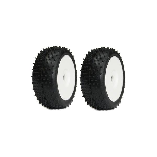 Tyre set pre-mounted "Turbo RC M2 Medium" , fits "Buggy 1/8" 17mm Hex Rims Medial Pro - MPR-MP-6465-M2