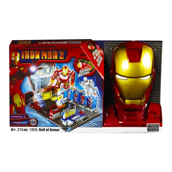 Jeu de construction : Iron Man 2 : La salle des armures - MegaBrands-01959