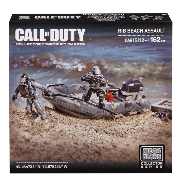 Megabloks Call of Duty : Assaut sur la plage Rhib - Megabloks-06815U