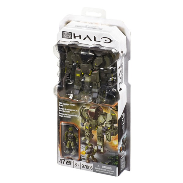 Megabloks Halo : Cyclope de frappe dans la jungle de l'UNSC - Megabloks-97104V-97006