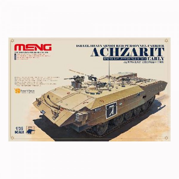 Maquette char Véhicule de transport de troupes blindé israékuebs ACHZARIT (début de production) - Meng-SS003