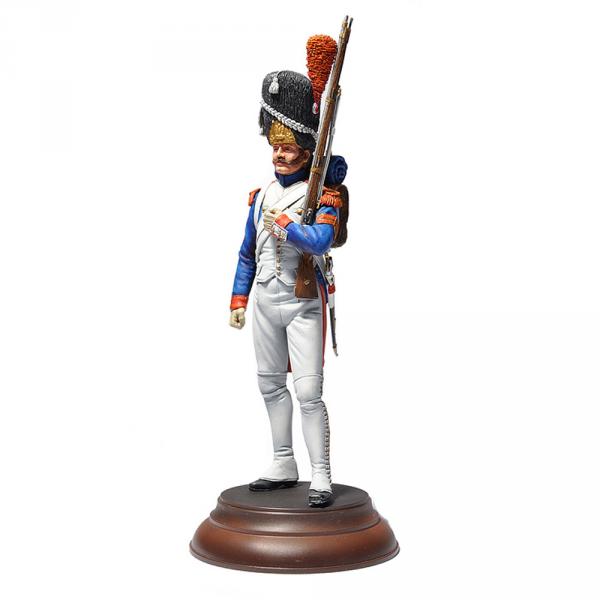 Figurine militaire : Garde Impérial grenadier français, Guerres Napoléoniennes - Miniart-16017