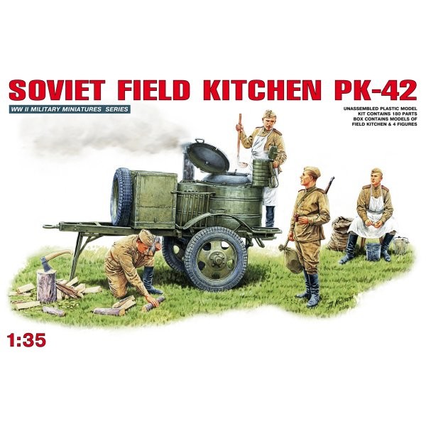 Maquette Cuisine de campagne soviétique PK-42 - MiniArt-35061