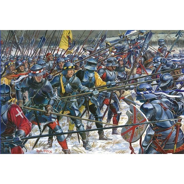 Figurines médiévales : Infanterie suisse XVème siècle - MiniArt-72009