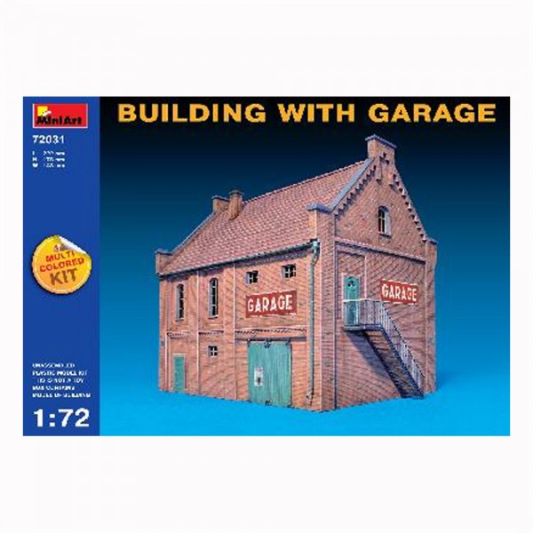 Maquette Maison avec garage - MiniArt-72031