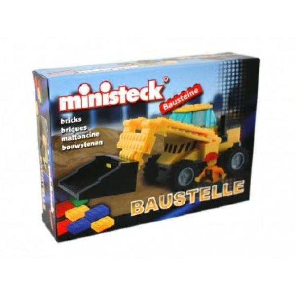 Pelleteuse Baustelle briques Ministeck Minichamps - MSK-34601
