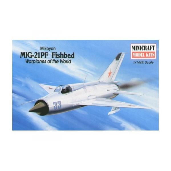 Mikoyan MiG-21 Fishbed Minicraft Model Kits - MMK-14426