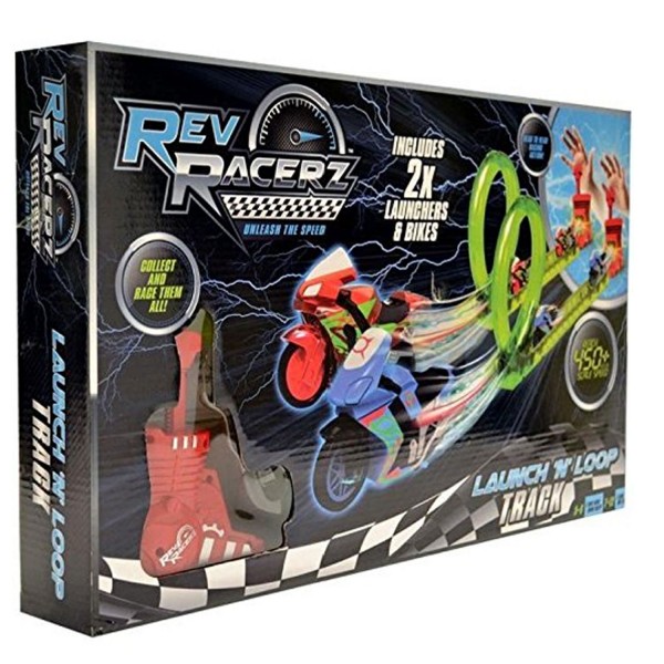 Circuit de motos : Rev Racerz Launch Loop Track - Modelco-90415