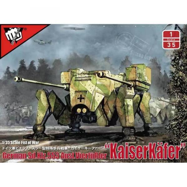 Maquette militaire : Fist of War German WWII sdkfz 553/A medium fighting Mech - Modelcollect-UA35004