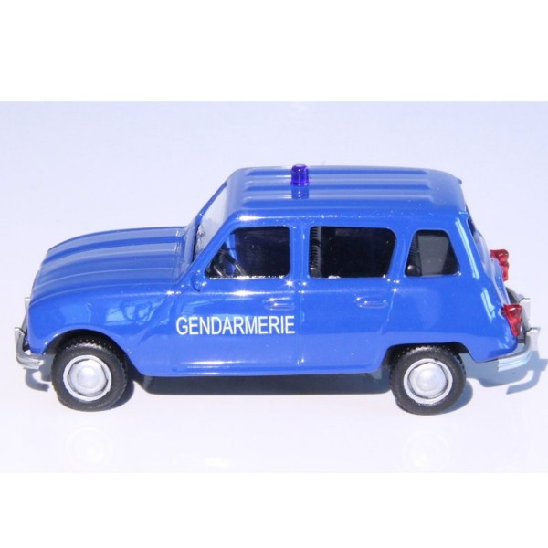 Modèle réduit de voiture Vintage : Gendarmerie Renault 4L - Mondo-DX1352-3