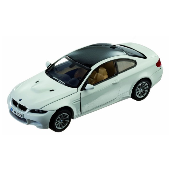 Modèle réduit : Voiture de sport 1/24 : BMW M3 2008 blanche - Mondo-51063-Blanc