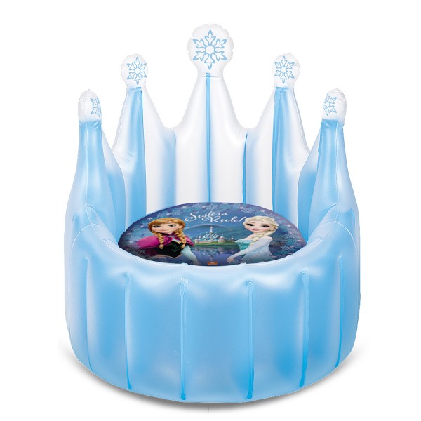 Trône gonflable La Reine des Neiges (Frozen) - Mondo-16650