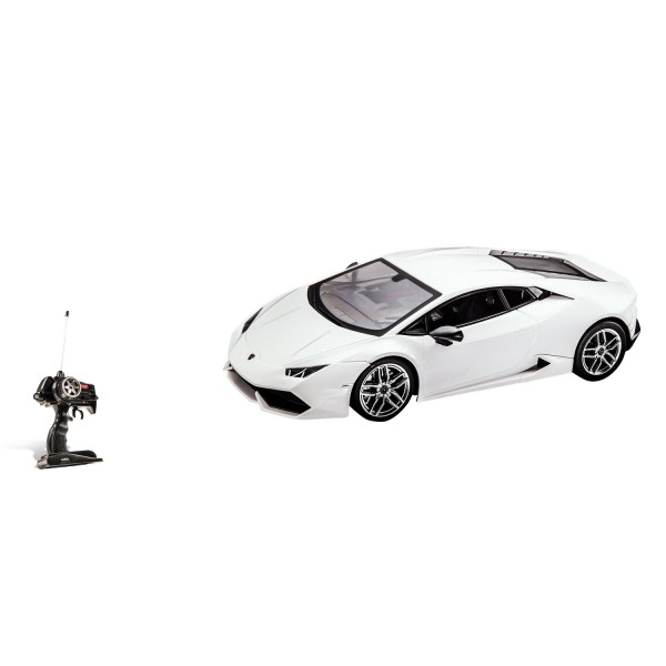 Voiture radiocommandée : Lamborghini Hurican blanche - Mondo-63348-Blanc