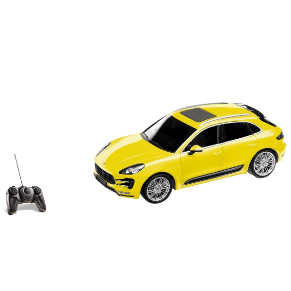 Voiture radiocommandée : Porsche Macan Turbo jaune - Mondo-63367-Jaune