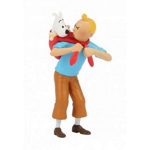 Figurine Tintin ramène milou - Moulinsart-42508