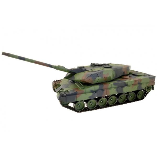 Char Leopard 2 A6 RC 1/16 Complet (Son et fumée) - 3889-1