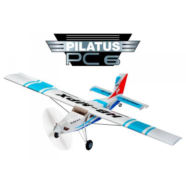 Avion Pilatus PC6 RR Bleu Turbo Porter Multiplex - 264290