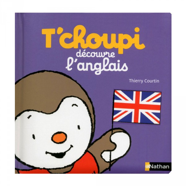 Livre éducatif : T'choupi découvre l'anglais - Nathan-54543
