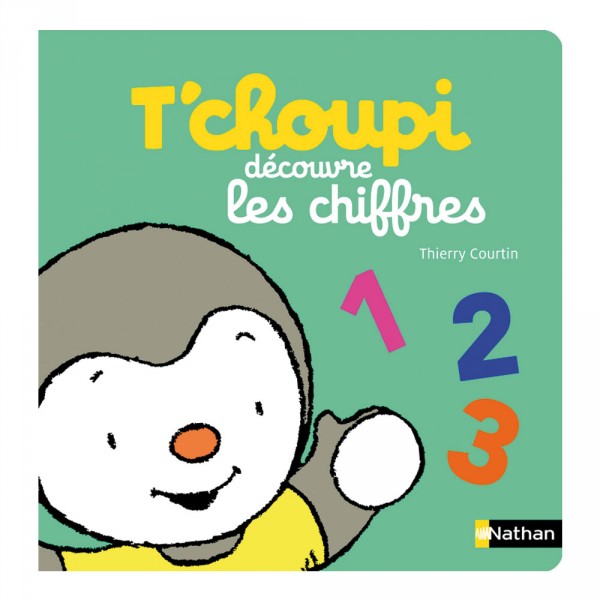 Livre éducatif : T'choupi découvre les chiffres - Nathan-54544