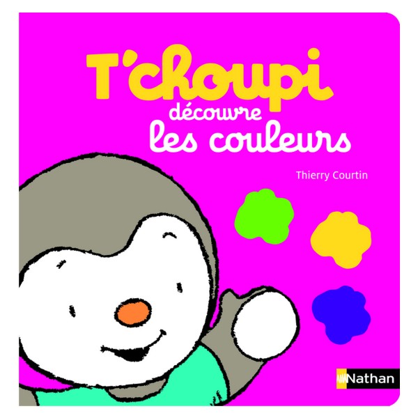 Livre éducatif : T'choupi découvre les couleurs - Nathan-54546