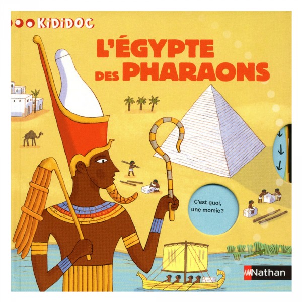 Livre Kididoc : L'Egypte des Pharaons - Nathan-52999