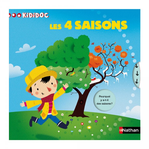 Livre Kididoc : Les 4 saisons - Nathan-52986