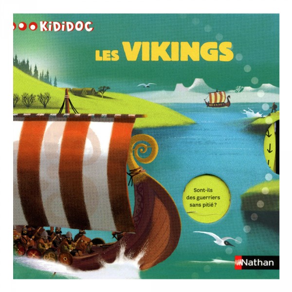 Livre Kididoc : Les vikings - Nathan-53007