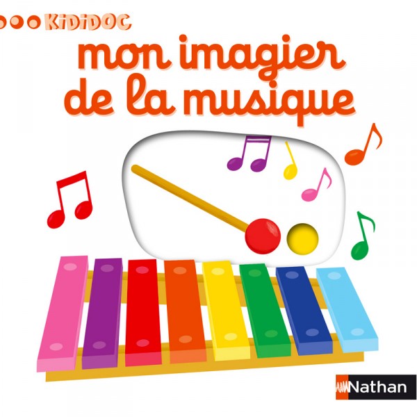 Livre Kididoc : Mon imagier de la musique - Nathan-54350