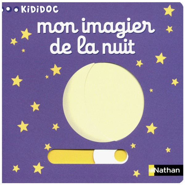 Livre Kididoc : Mon imagier de la nuit - Nathan-53795