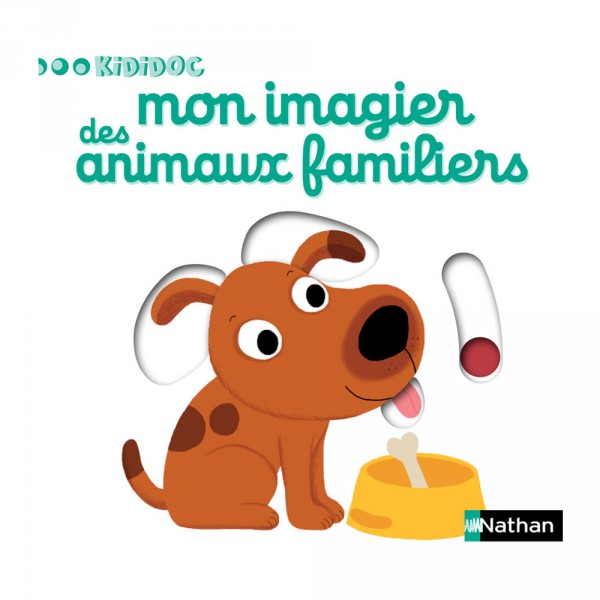 Livre Kididoc : Mon imagier des animaux familiers - Nathan-54961