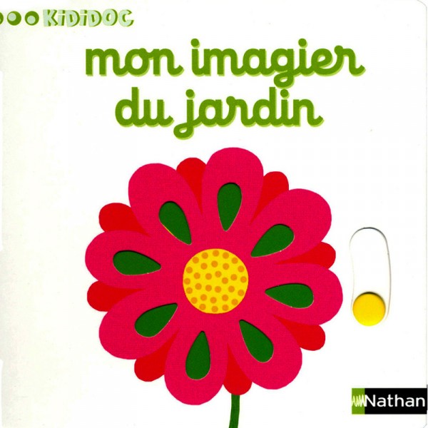 Livre Kididoc : Mon imagier du jardin - Nathan-53782