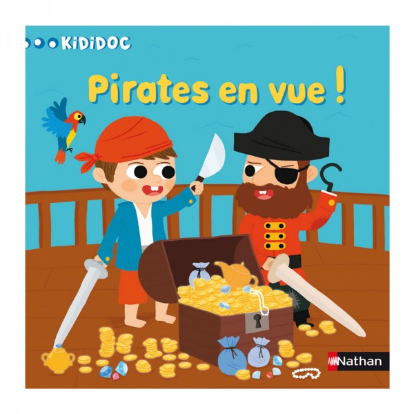 Livre Kididoc : Pirates en vue ! - Nathan-54589