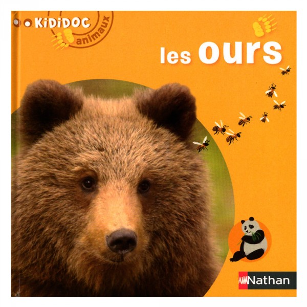 Livre Kididoc Animaux : Les ours - Nathan-52510