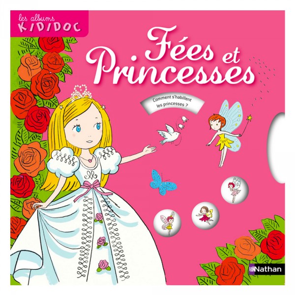 Livre Les albums Kididoc : Fées et princesses - Nathan-52273