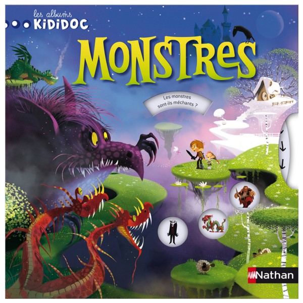 Livre Les albums Kididoc : Monstres - Nathan-531518