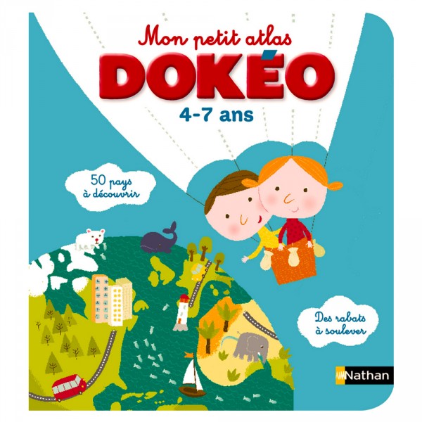 Livre Mon petit atlas Dokéo - Nathan-52307