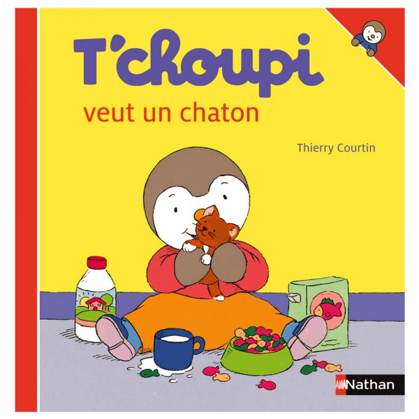 Livre T'choupi veut un chaton - Nathan-02026