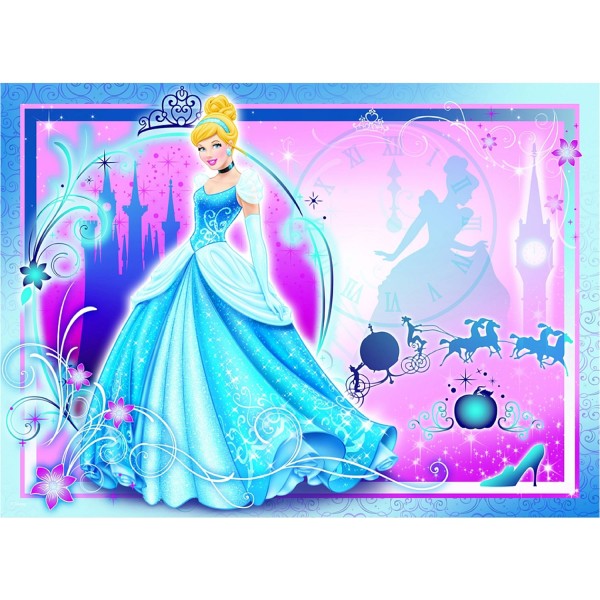 Puzzle 100 pièces : Cendrillon Vie de princesse - Nathan-Ravensburger-86709