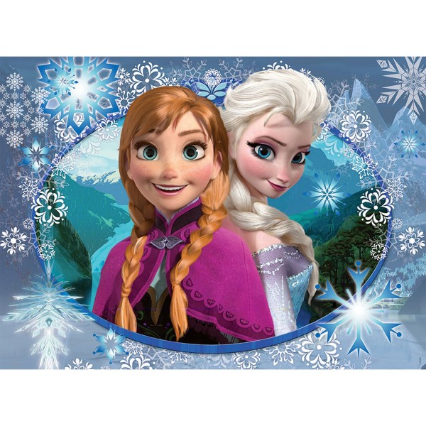 Puzzle 150 pièces Frozen : Anna et Elsa - Nathan-Ravensburger-86858