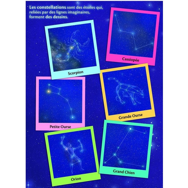 Puzzle 150 pièces maxi : Les constellations - Nathan-Ravensburger-86856