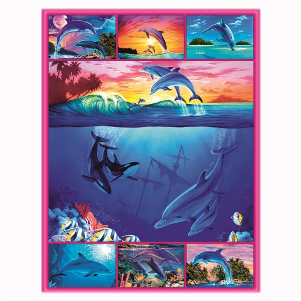 Puzzle 2000 pièces : Ocean Harmony - Nathan-Ravensburger-87873